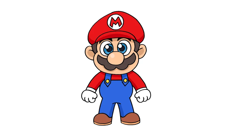 How to Draw Super Mario