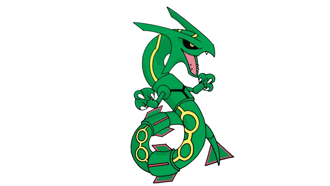 How to Draw Rayquaza: Pokémon Guide