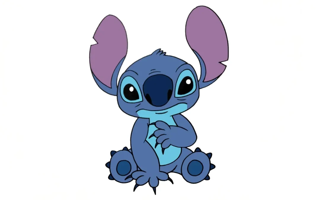 How to Draw Stitch from Lilo and Stitch